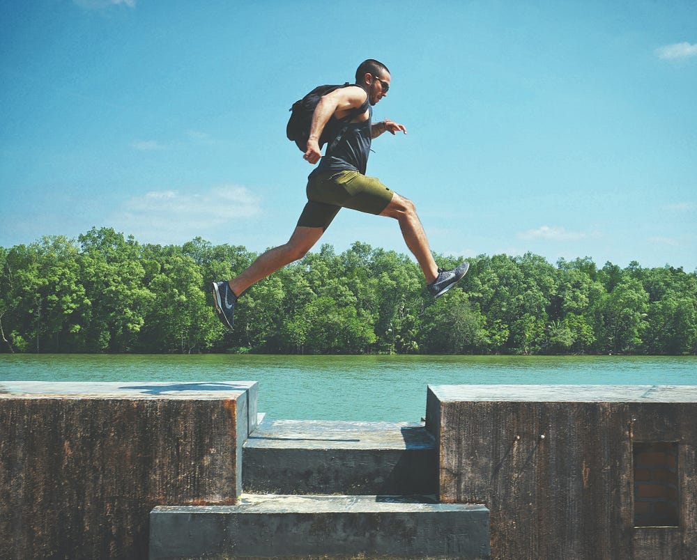 Jumping over content marketing obstacles.