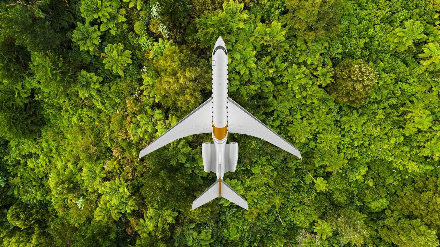 Reducing Carbon Footprint: How Private Jets Embrace Sustainable Aviation  Fuel | Challenge Jet Charter