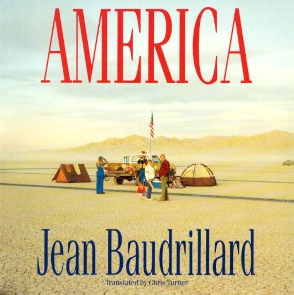 By Jean Baudrillard America (Reprint) [Paperback]: Jean Baudrillard:  Amazon.com: Books