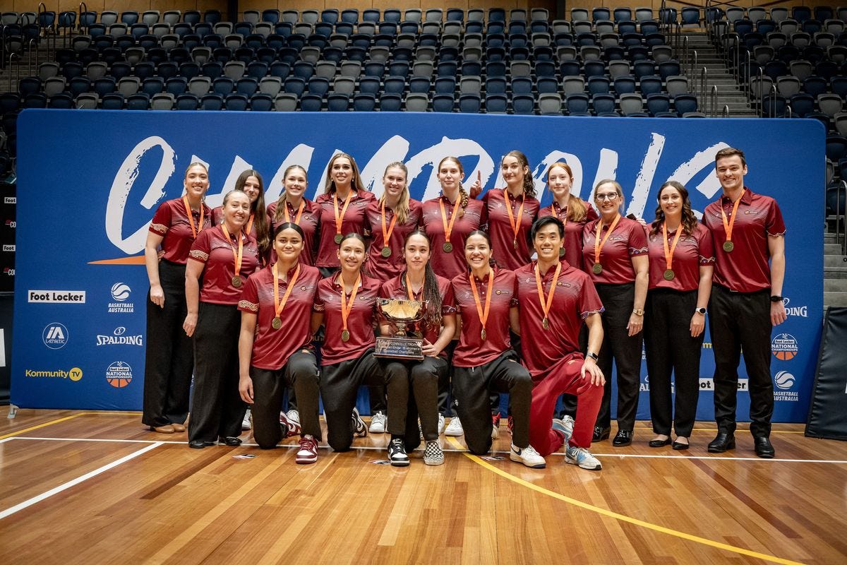 U16 Foot Locker National Champs at Red Energy Arena, Bendigo.