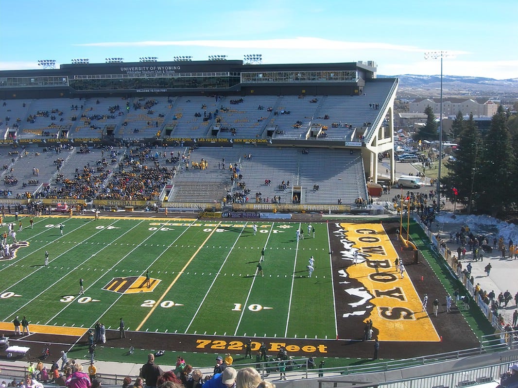 War Memorial Stadium | Laramie, Wyoming | By: jimmywayne | Flickr - Photo Sharing!