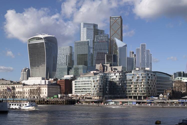 City of London publishes Square Mile skyline plan