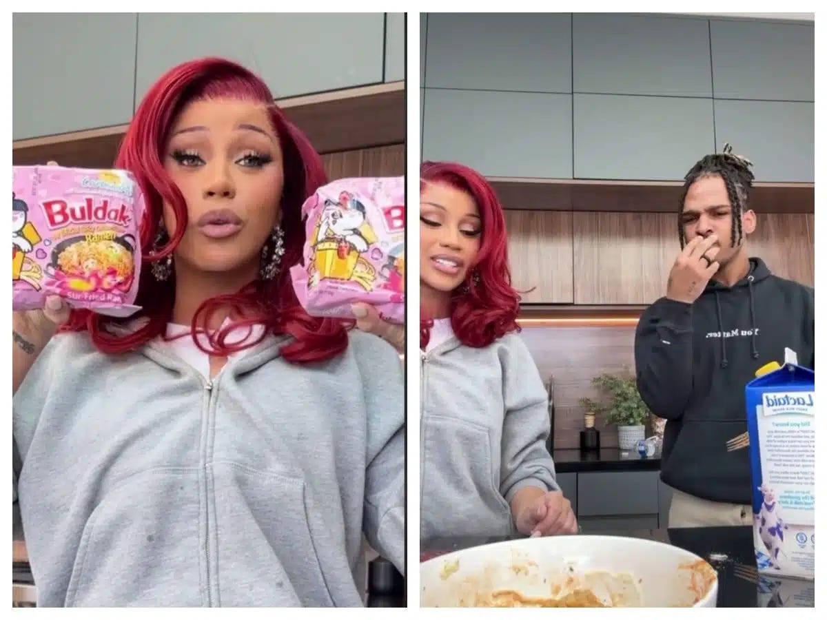 Cardi B's TikTok makes Korean noodle maker's stock rise 30% - Face2Face  Africa
