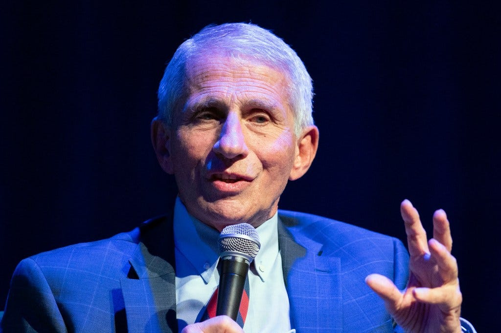 Anthony Fauci speaks during the presentation of his book "On Call" at Lincoln Theatre Friday, June 21, 2024, in Washington