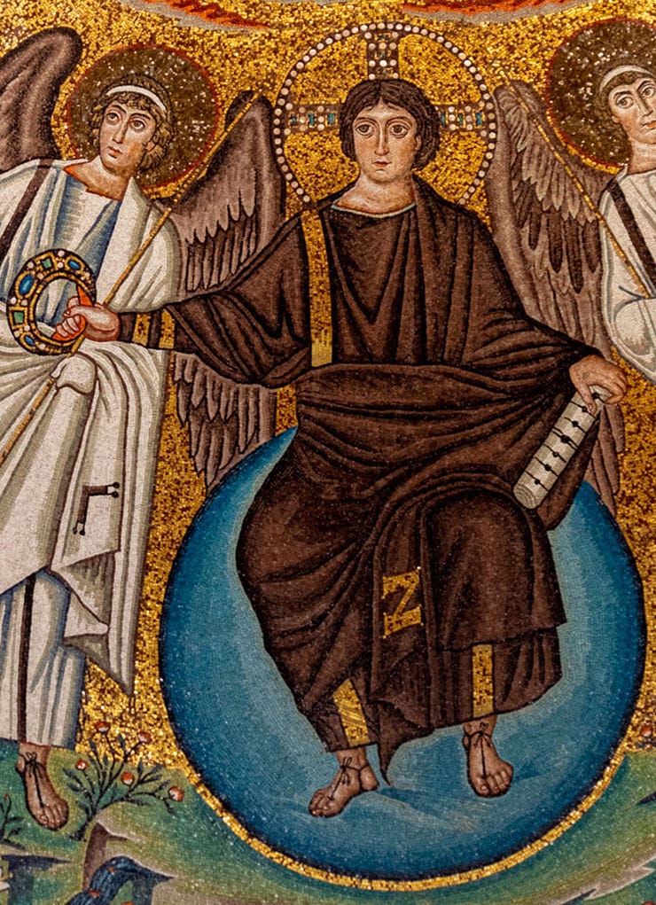 Christ in Glory in San Vitale in Ravenna