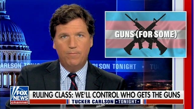 Pro-Gun Tucker Carlson Pumps Brakes on Armed Transgender People