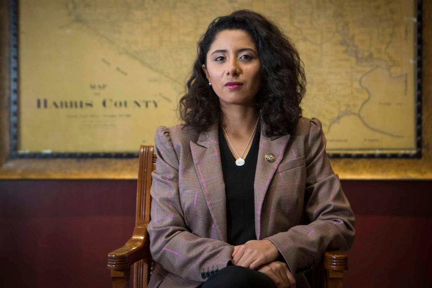 Harris County's Lina Hidalgo talks re-election plans, COVID threat level and I-45