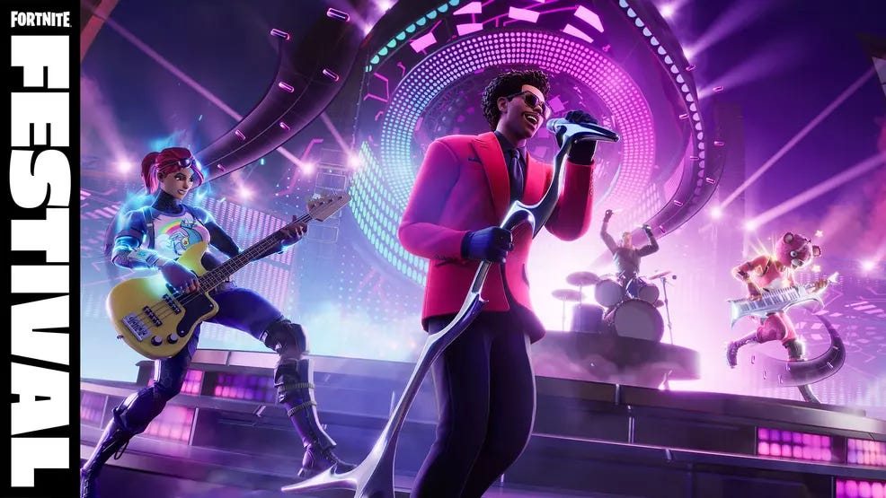 The Weeknd will be part of Fortnite Festival's opening weekend.