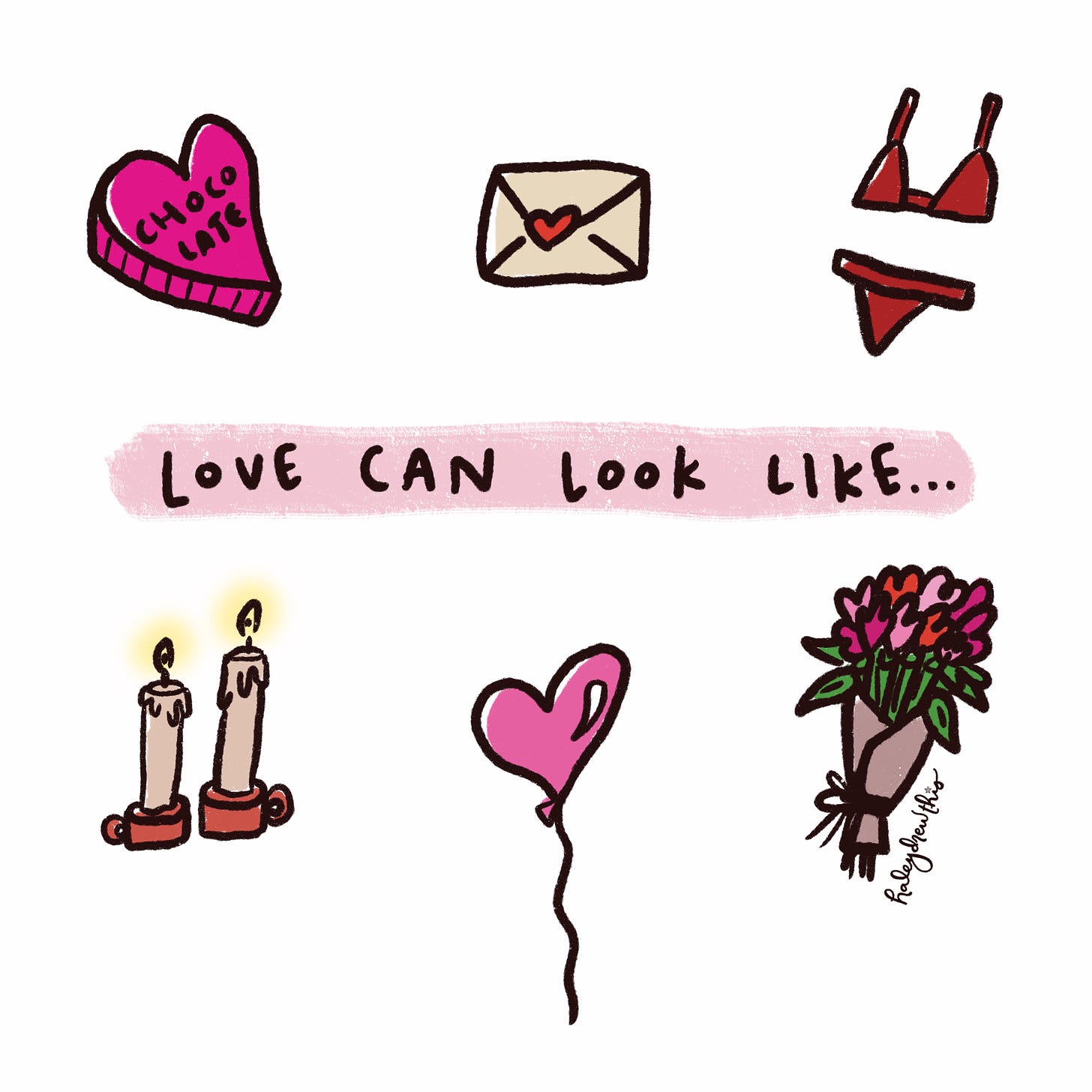 Love can look like