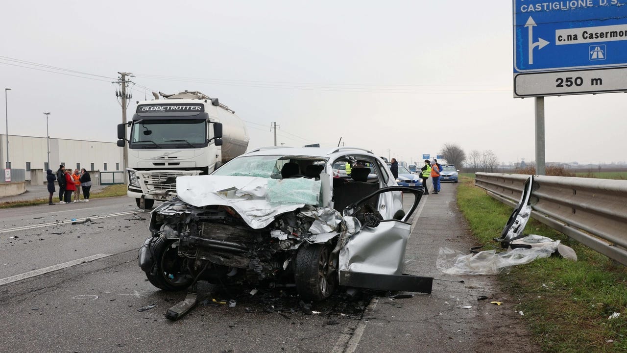 Brescia incidente mortale Montichiari