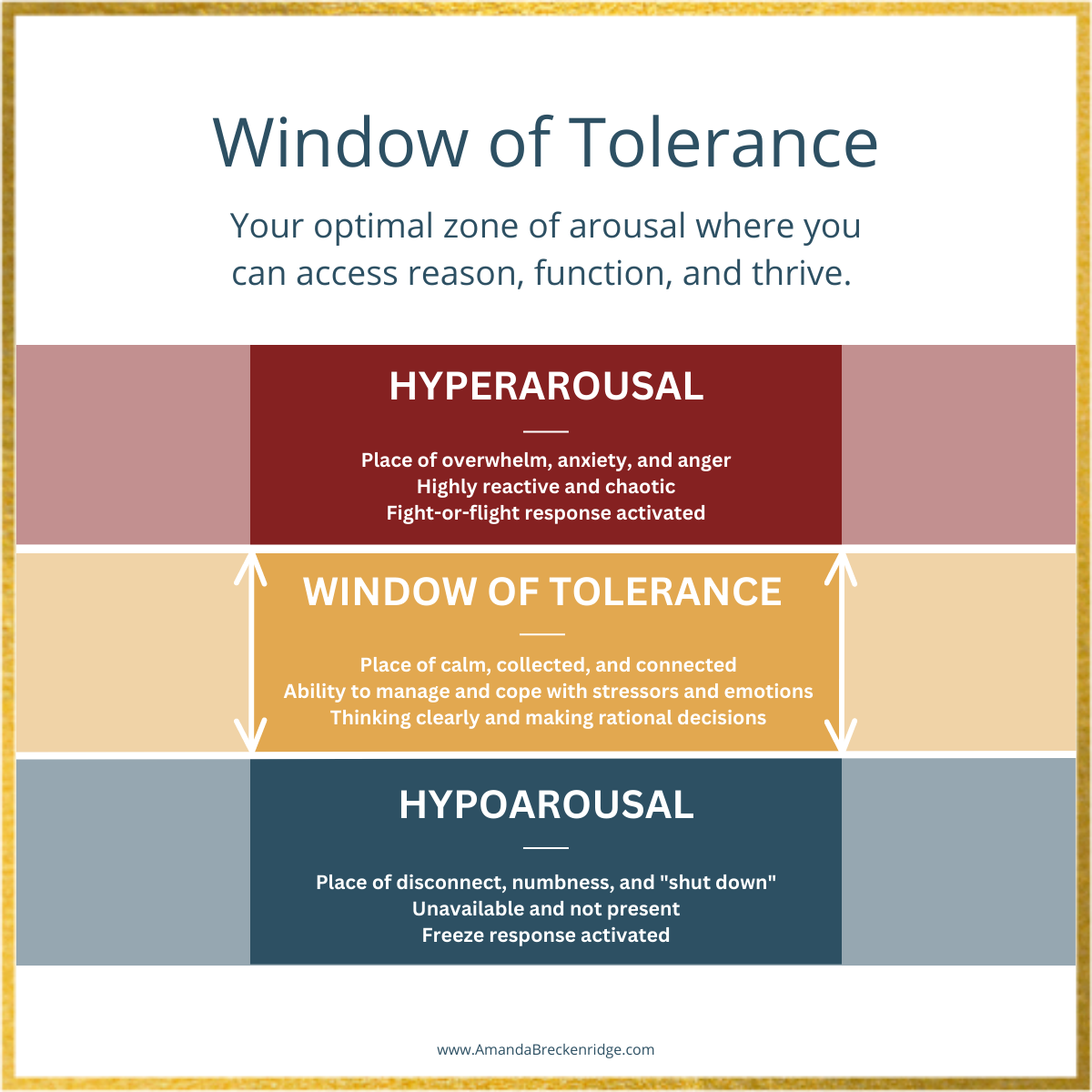 window of tolerance