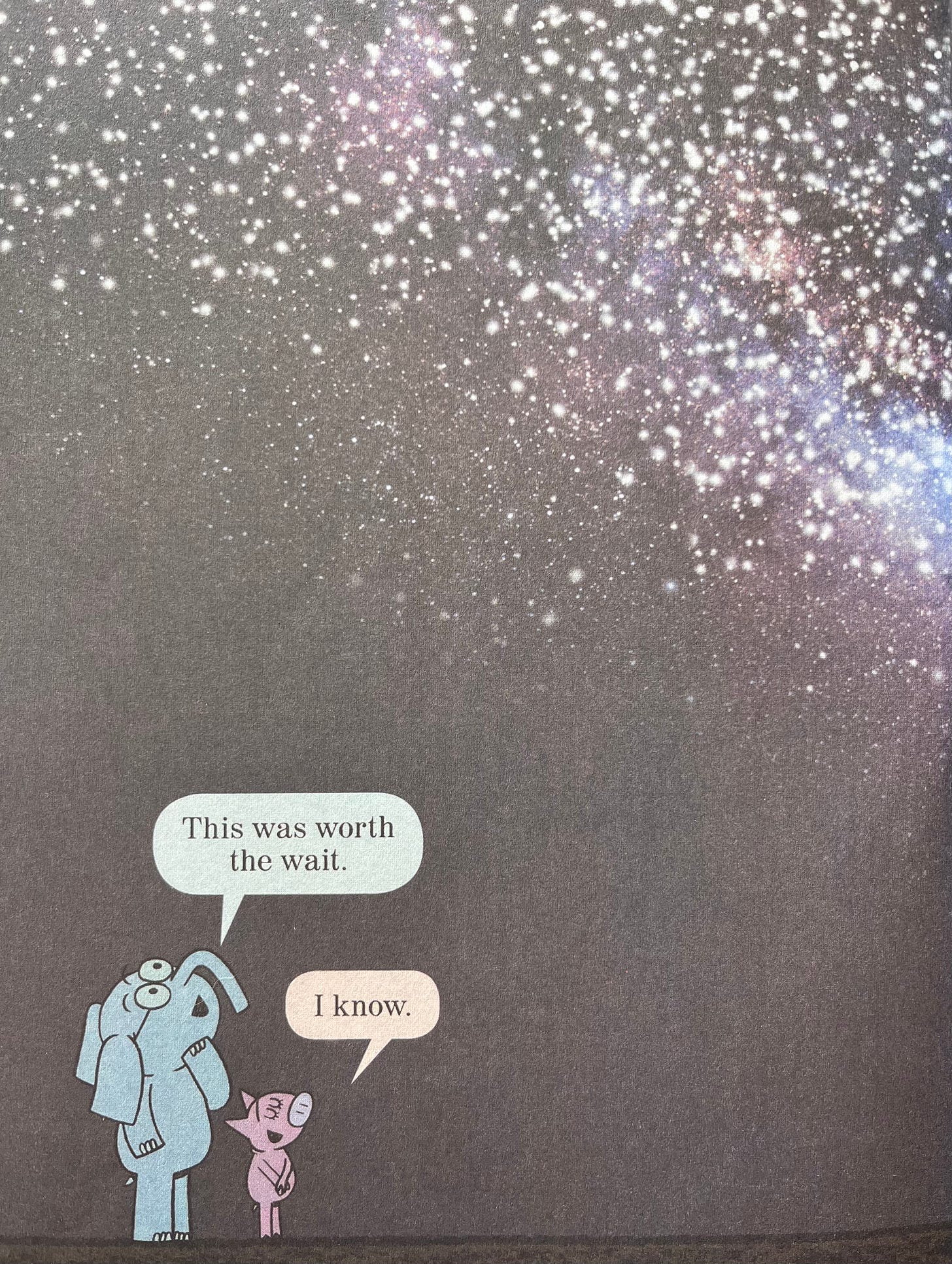 from Mo Willems “Waiting is not easy”