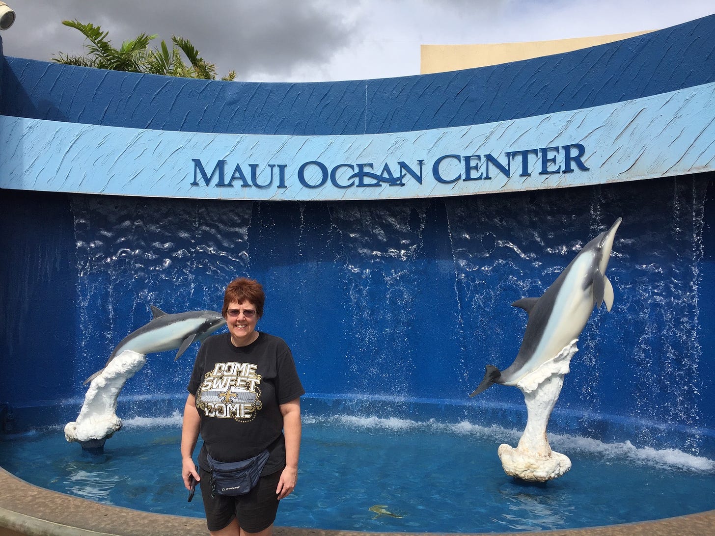 Author Wendi Gordon at the Maui Ocean Center