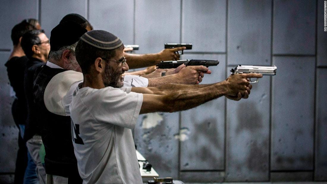 Israel could allow up to 500,000 more civilians to carry guns | CNN