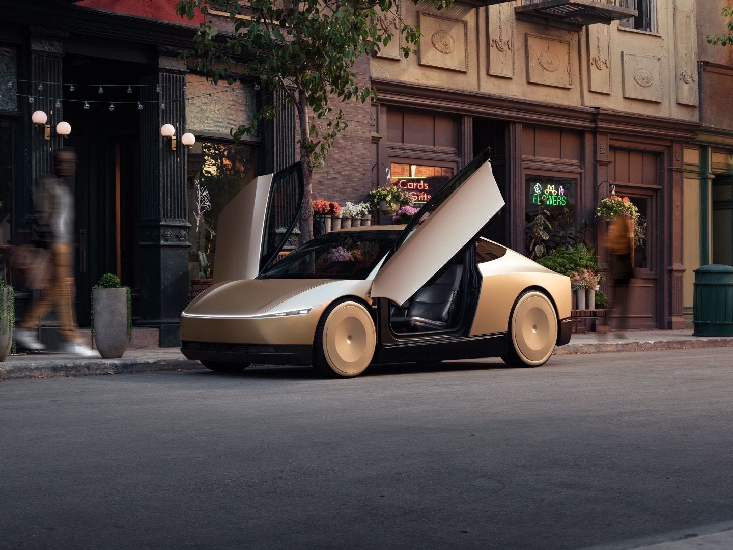 Tout ce que l'on sait sur le robotaxi Cybercab d'Elon Musk | AD Magazine