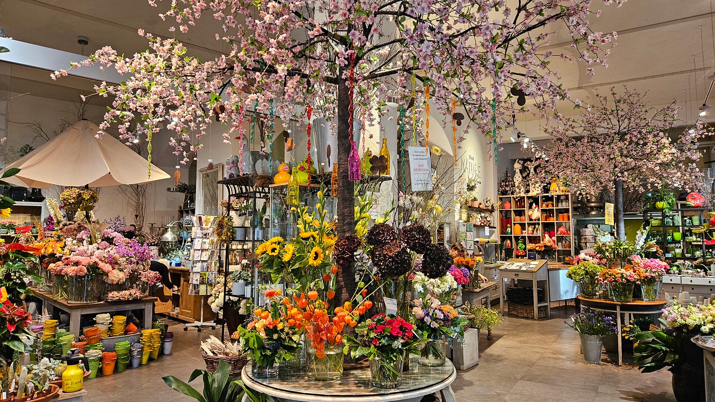 Vienna has plant shops in every neighborhood.