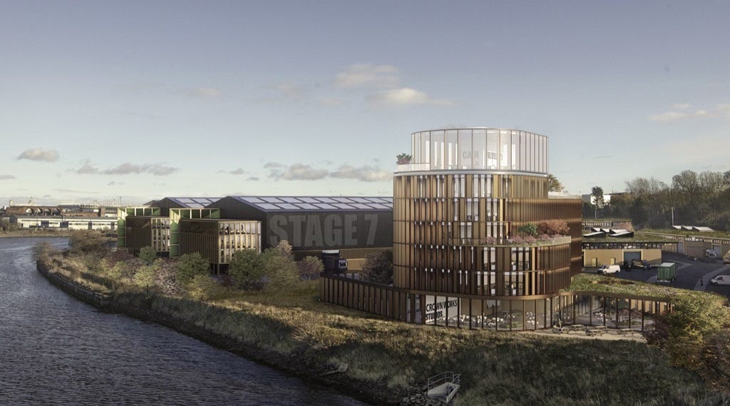 Plans in for £450m Crown Works Studios - Place North East