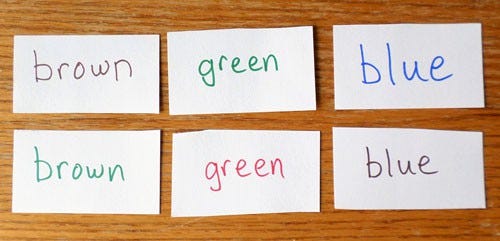 What Conflicting Mental Tasks Reveal About Thinking: The Stroop Effect |  Science Project