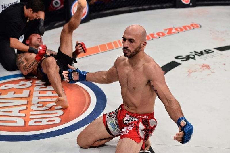 Saad Awad vs Derek Anderson bellator 160