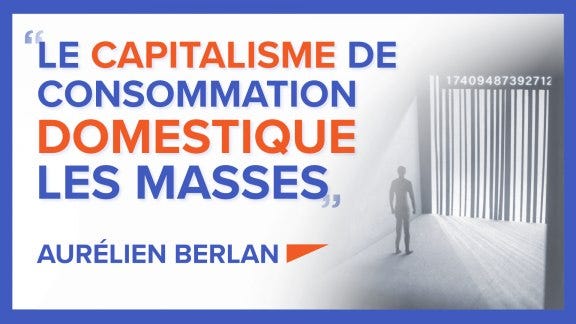 « Le capitalisme de consommation domestique les masses » - Aurélien Berlan image