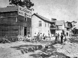 Gautier Groceries on Avenue D in 1897