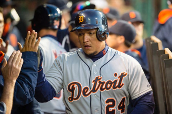 miguel cabrera top man american league tigers mlb 2015