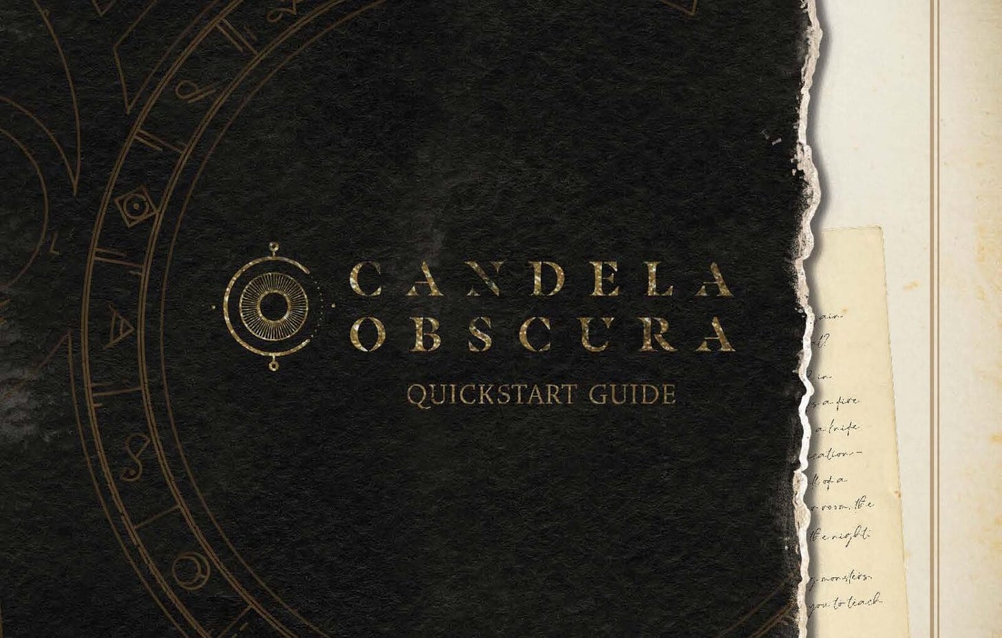 The Candela Obscura Quickstart Guide Cover