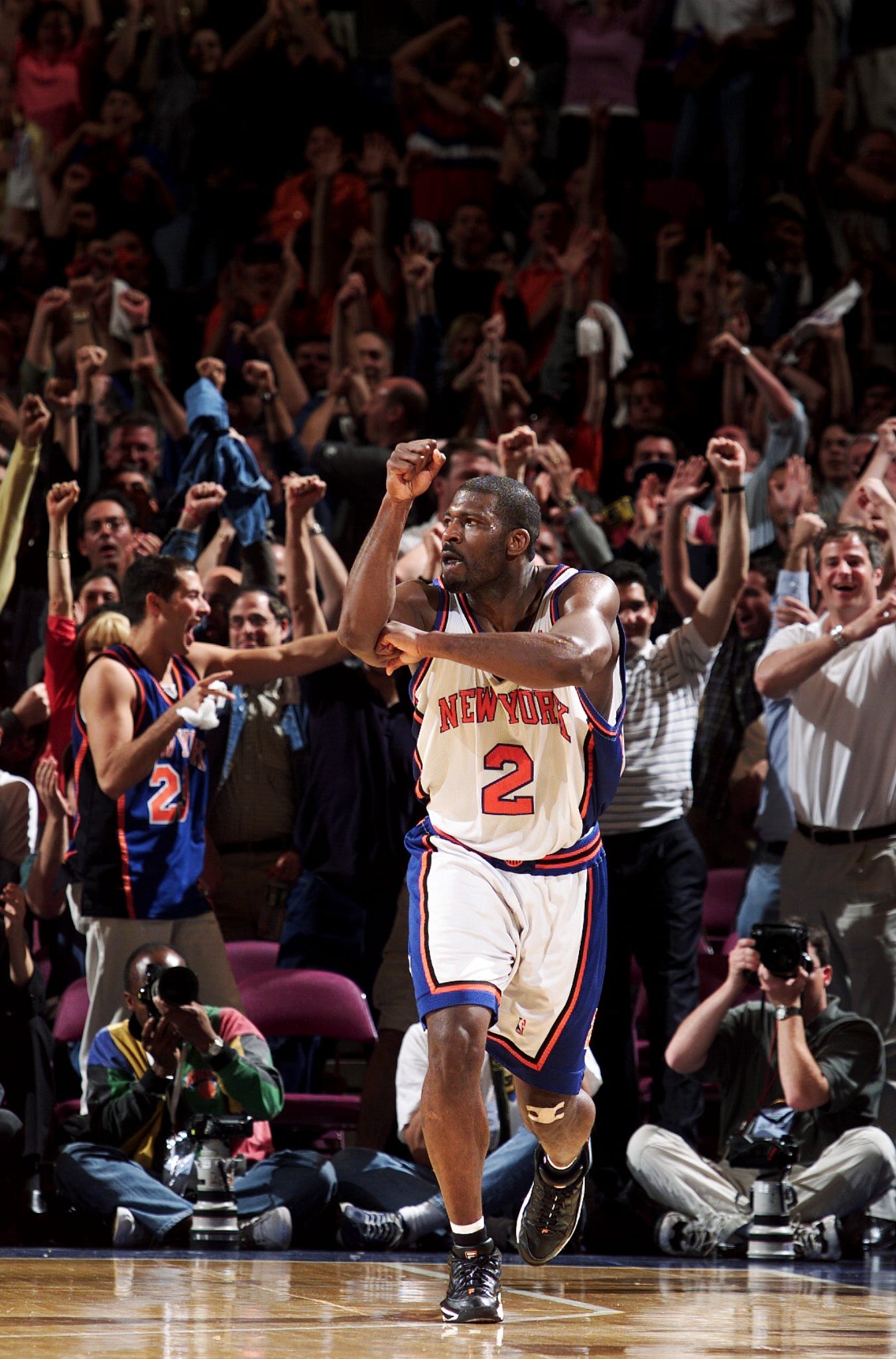 There will never be anything like Larry Johnson's shot for Knick fans – New  York Daily News
