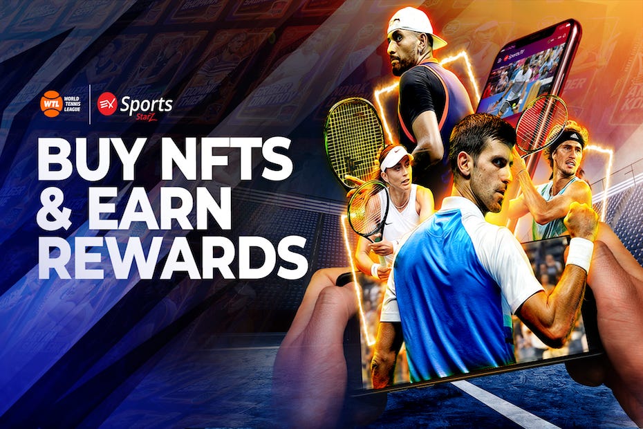 EX Sports drops official World Tennis League NFT collectables
