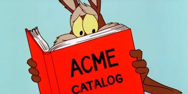 Acme Corp catalog
