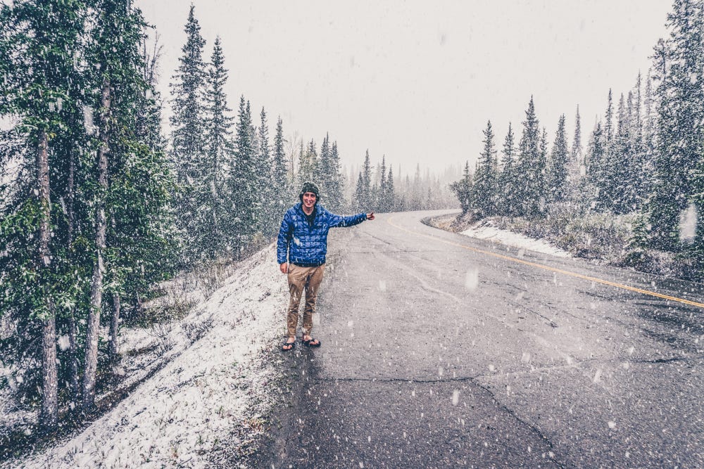 4000 miles and 55 rides north: hitchhiking from California to Alaska –  Anthony Ottati