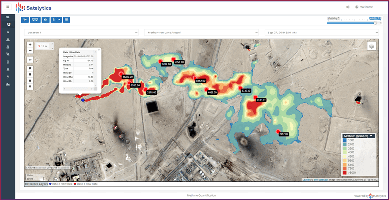 Pipeline operators can monitor remote facilities and infrastructure for methane leaks with AI-powered geospatial analytics.
