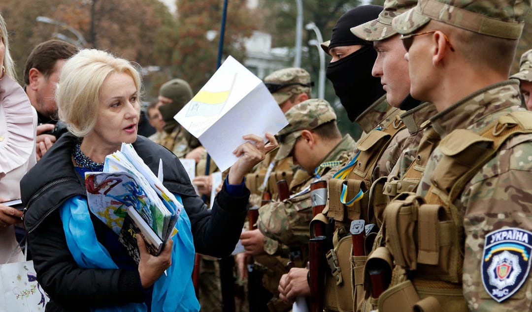 Відправка на схід України батальону «Січ», 30 вересня 2014