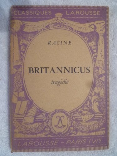 Britannicus (French Edition) - Racine, Jean: 9782035832030 ...