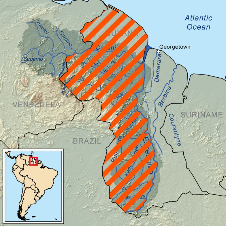Guayana Esequiba - Wikipedia, la enciclopedia libre Guayana Esequiba - Wikipedia, la enciclopedia libre
