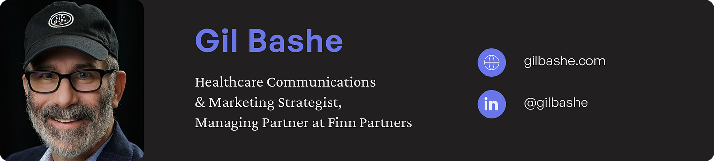 Gil Bashe banner and photo