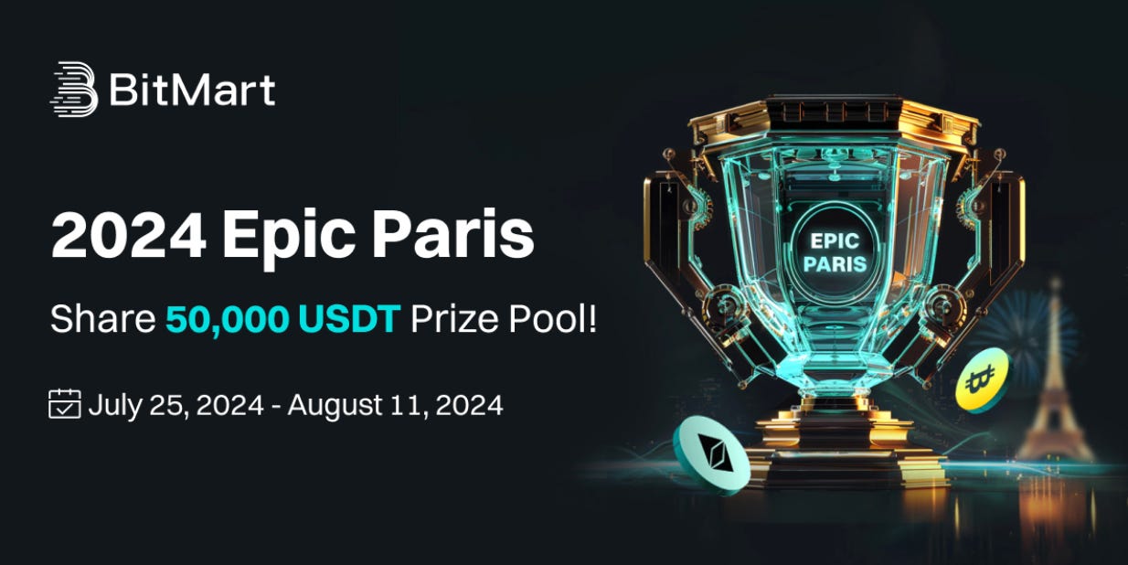 BitMart Launches 2024 Epic Paris Campaign for Summer Olympics