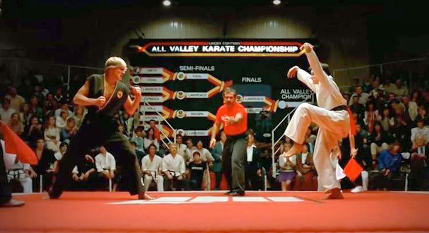 Cobra Kai: How Karate Kid sequel series recreated crane kick | EW.com