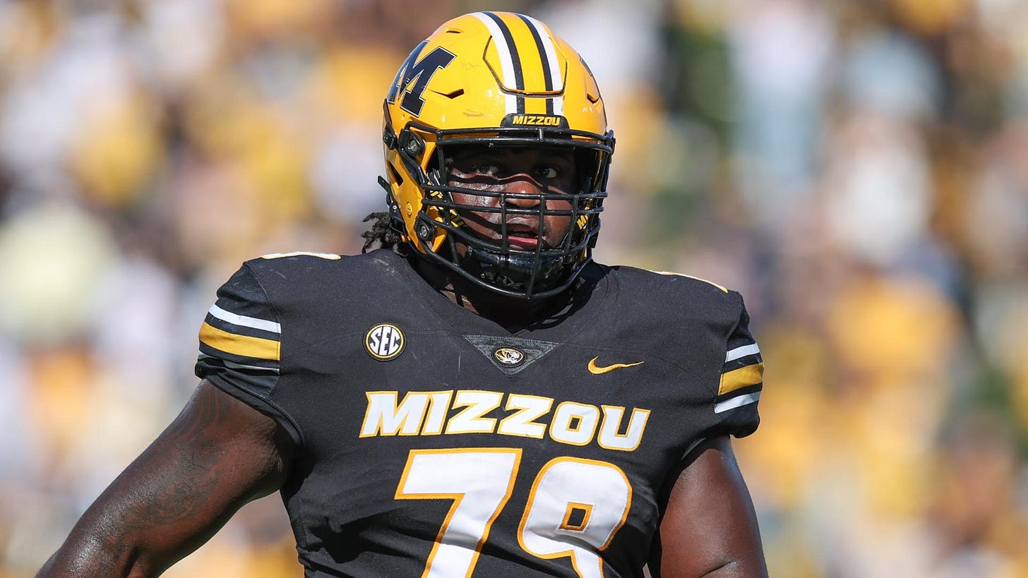 Armand Membou - Missouri Tigers Offensive Tackle - ESPN