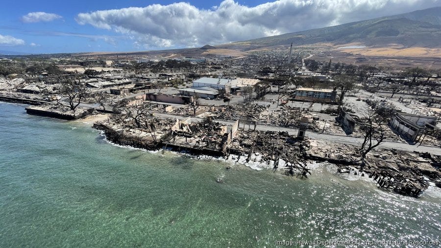 10 visitor accommodations appear to be lost in Lahaina fire - Pacific ...