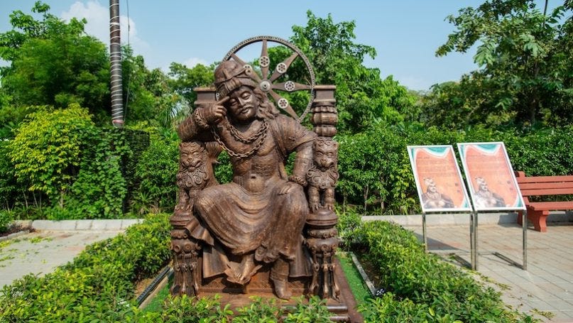Ashoka's Diplomatic Odyssey: Cultivating Dharma, Fostering Healing