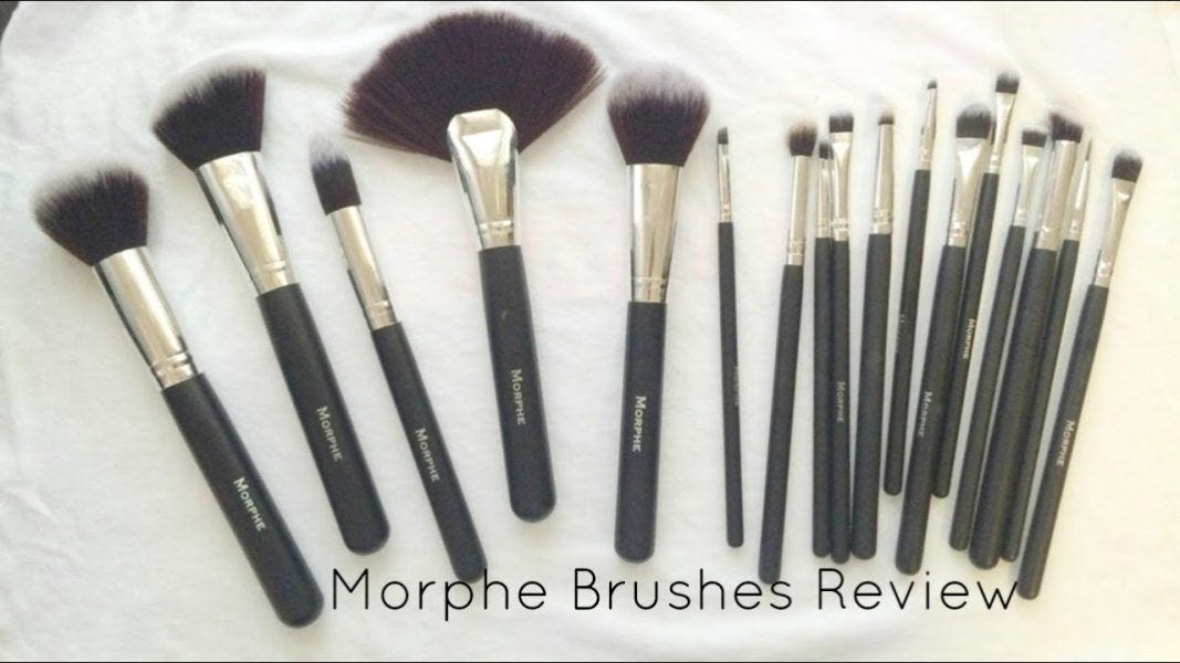 Morphe 18 PIECE VEGAN Variety Makup BRUSH SET 2019 hottest holiday vegan beauty gifts