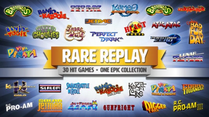 rare replay compilation