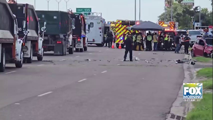 Tragic Accident in Mission: 18-Wheeler Collides with Home, Driver Fatally Injured