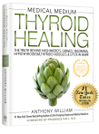 cover of thyroid healing book, with artichoke on it