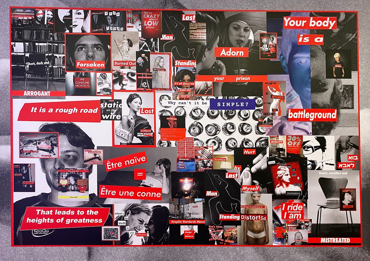 Review: Barbara Kruger at the Art Institute of Chicago - UnderMain