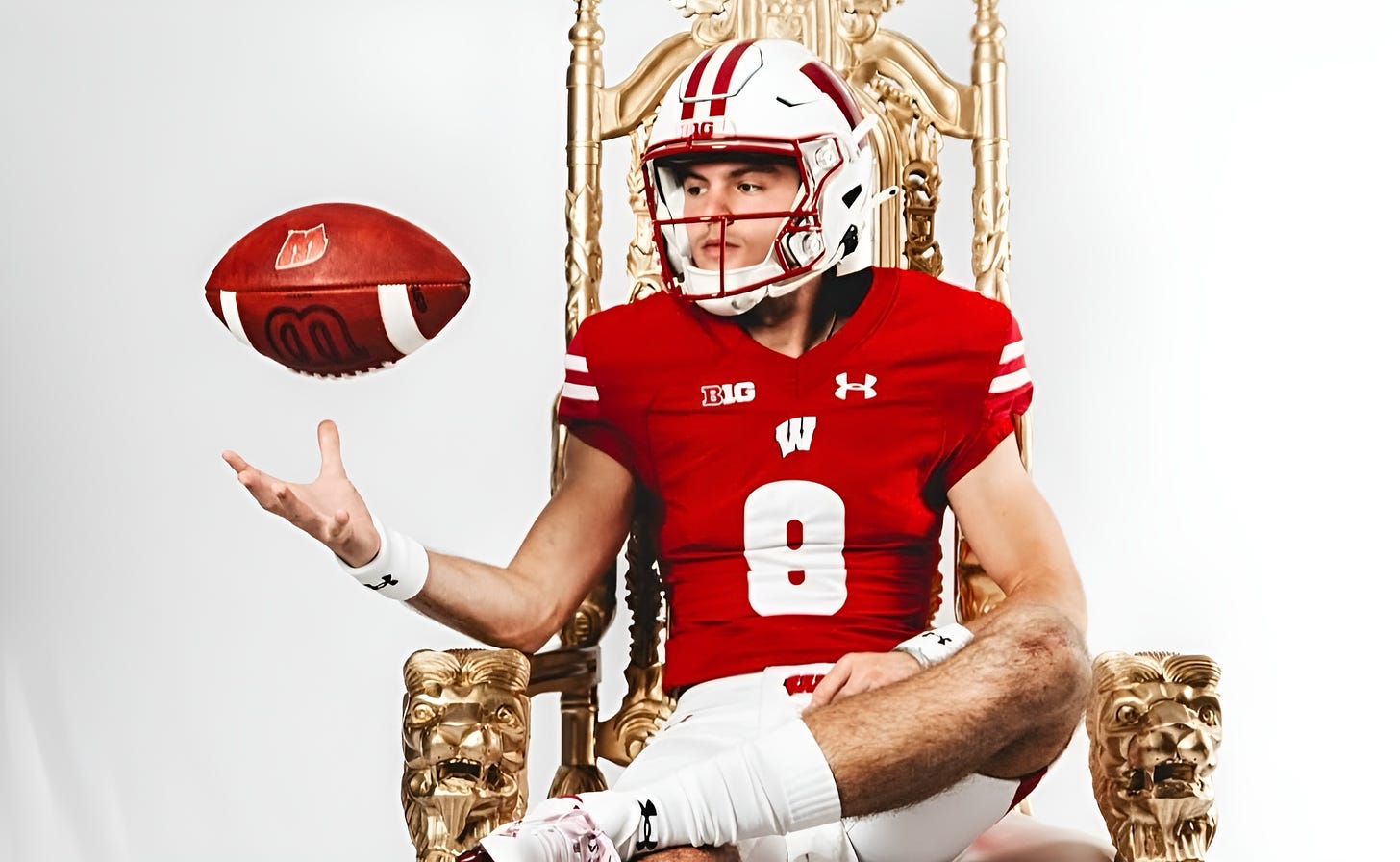 Wisconsin Badgers quarterback commit Carter Smith