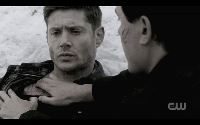 dean winchester bullet wound spn bring em back alive