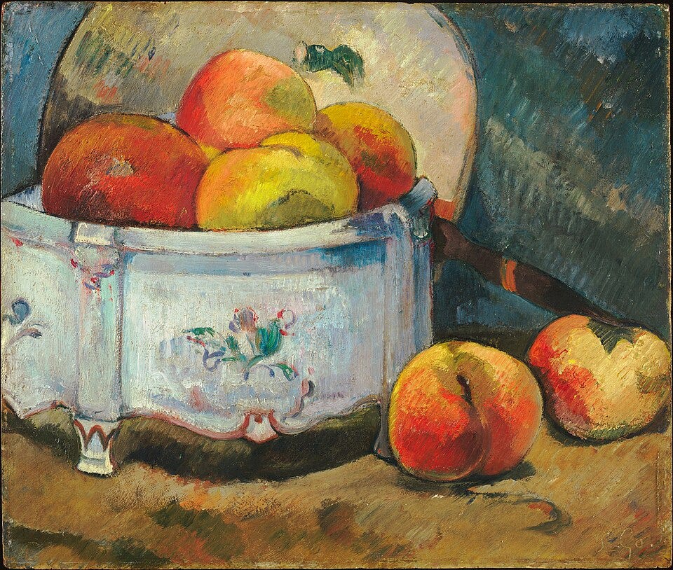 File:Paul Gauguin - Still Life with Peaches - 1958.291 - Fogg Museum.jpg