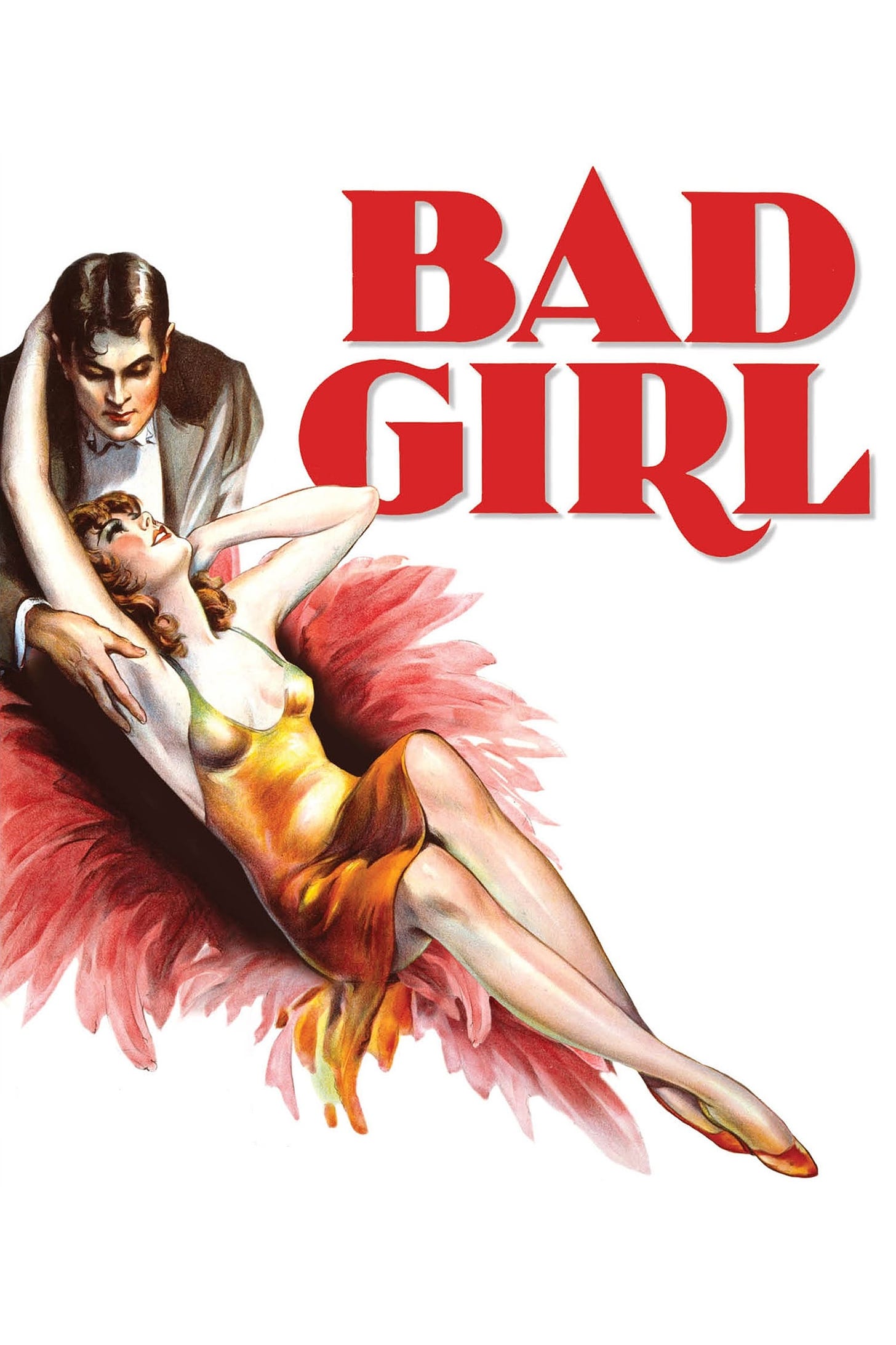 Theatrical poster for Bad Girl (1931)